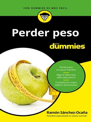 Perder peso para Dummies - ebook